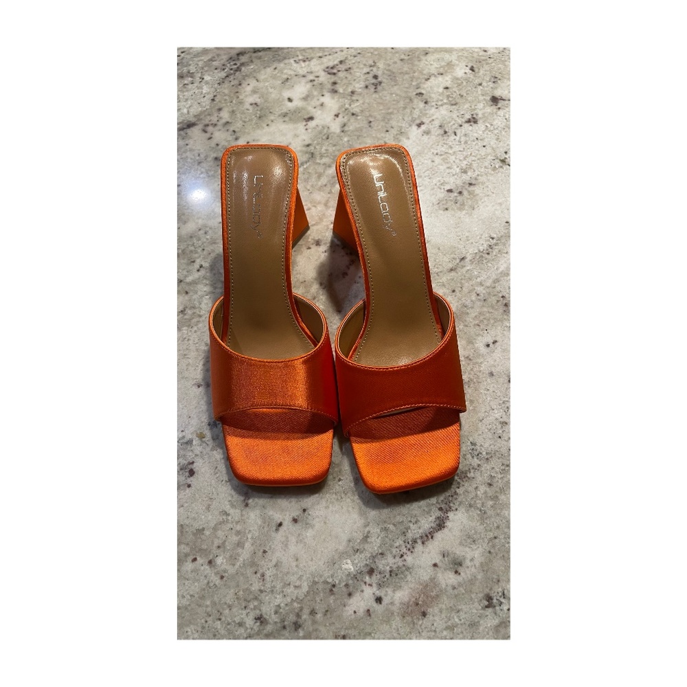 Orange heels